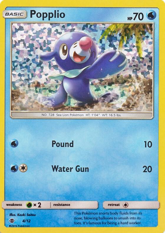 4 Popplio – McDonald's Collection 2017