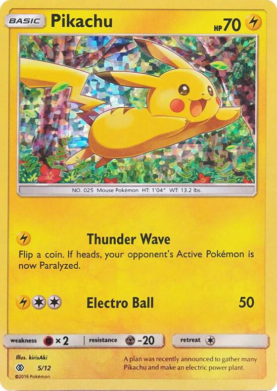 5 Pikachu – McDonald's Collection 2017