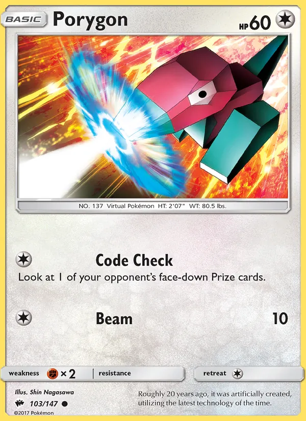 103 Porygon – Burning Shadows