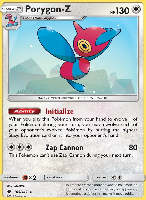 105 Porygon-Z – Burning Shadows