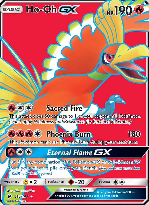 131 Ho-Oh GX – Burning Shadows