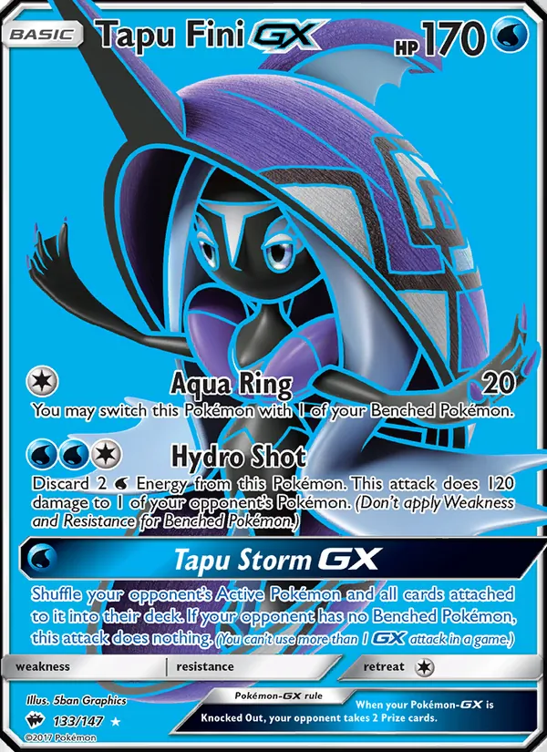 133 Tapu Fini GX – Burning Shadows