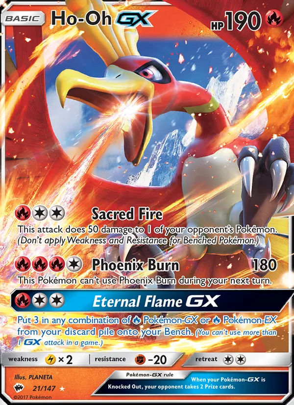 21 Ho-Oh GX – Burning Shadows