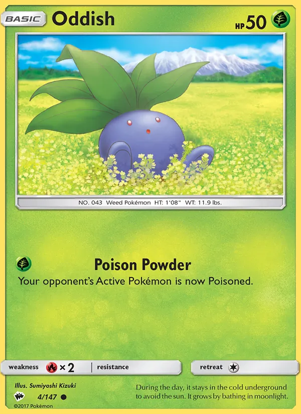 4 Oddish – Burning Shadows