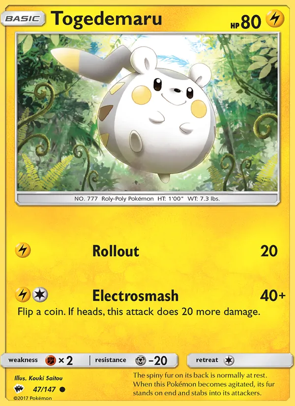 47 Togedemaru – Burning Shadows