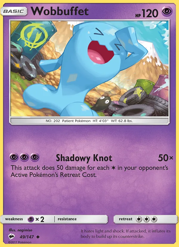 49 Wobbuffet – Burning Shadows