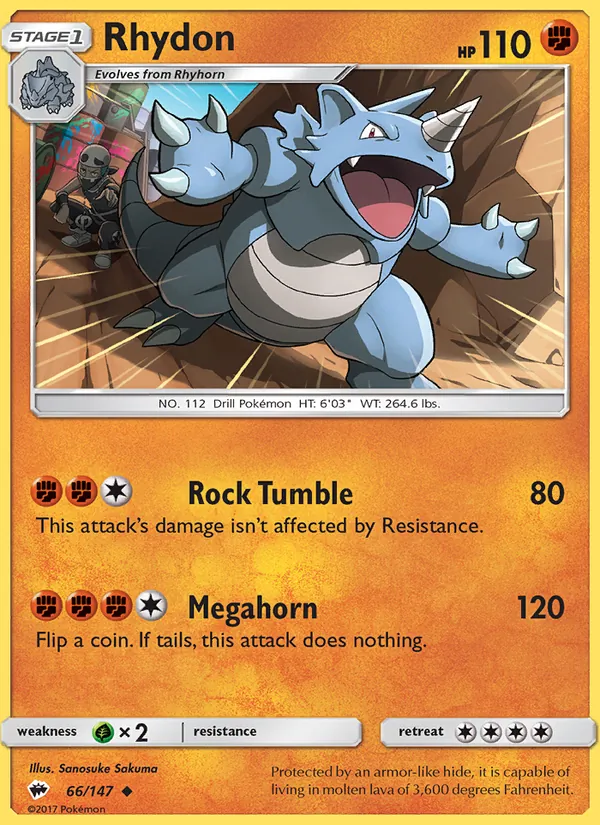 66 Rhydon – Burning Shadows