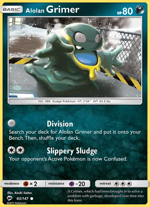 83 Alolan Grimer – Burning Shadows