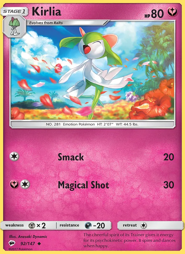 92 Kirlia – Burning Shadows