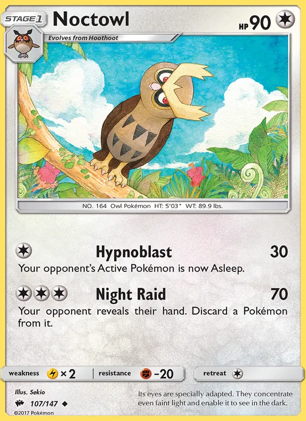 107-RH Noctowl – Burning Shadows