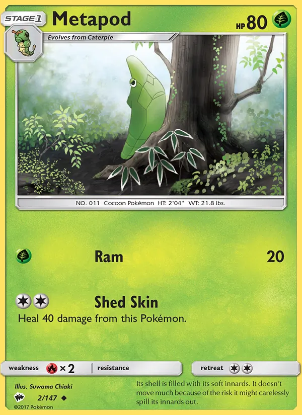 2-RH Metapod – Burning Shadows
