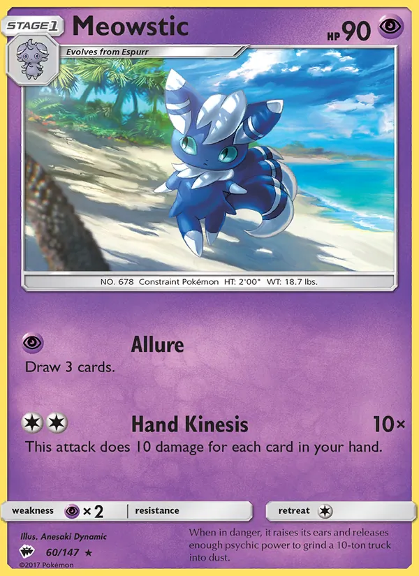 60-RH Meowstic – Burning Shadows