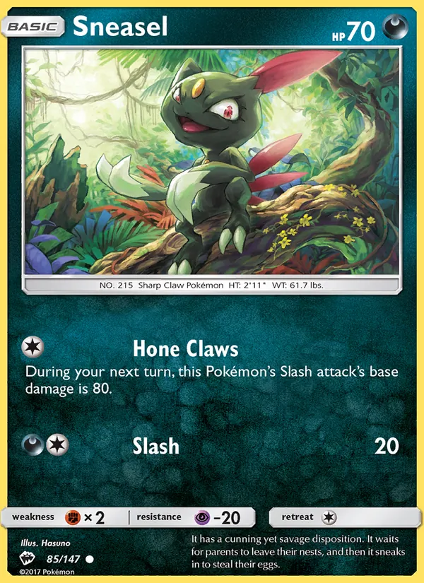 85-RH Sneasel – Burning Shadows