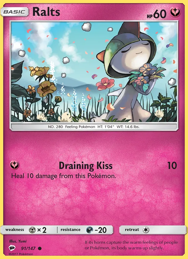 91-RH Ralts – Burning Shadows
