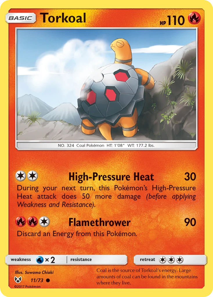 11 Torkoal – Shining Legends
