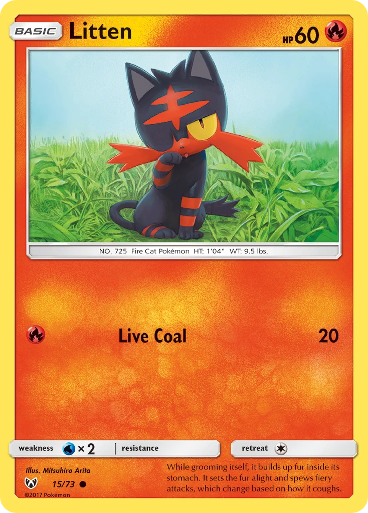 15 Litten – Shining Legends