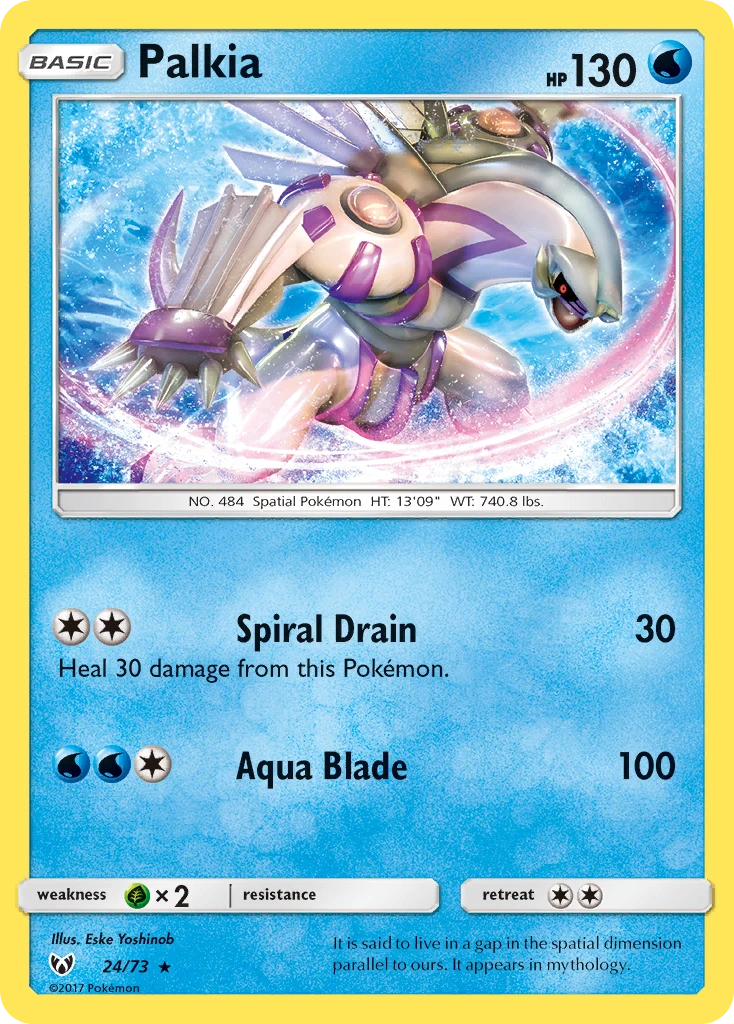 24 Palkia – Shining Legends