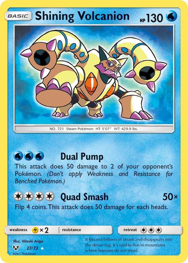 27 Shining Volcanion – Shining Legends