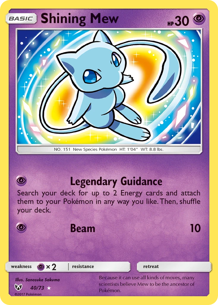 40 Shining Mew – Shining Legends