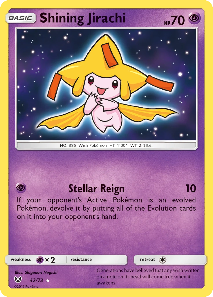 42 Shining Jirachi – Shining Legends
