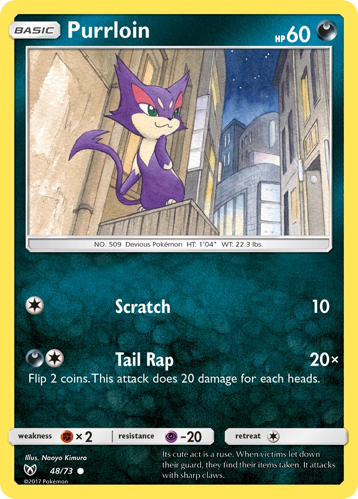 48 Purrloin – Shining Legends