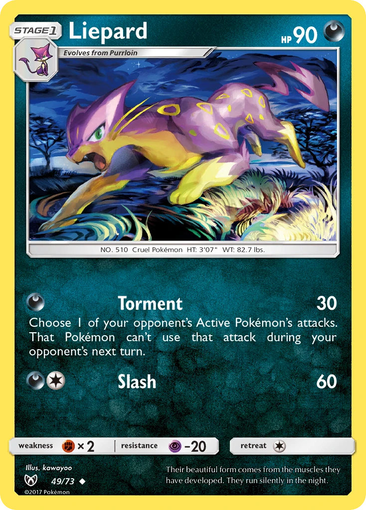 49 Liepard – Shining Legends