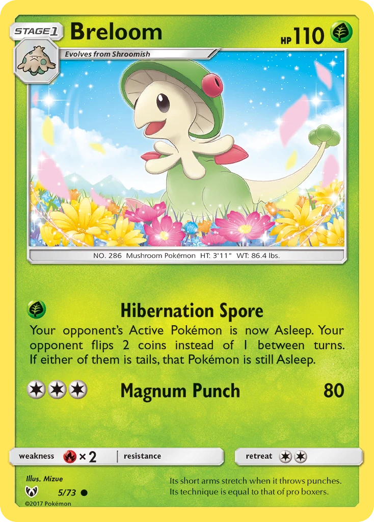 5 Breloom – Shining Legends