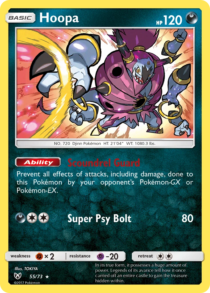 55 Hoopa – Shining Legends