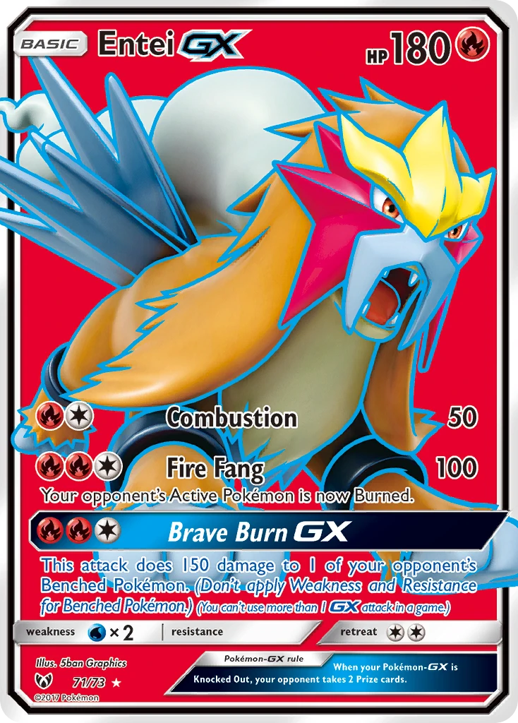 71 Entei GX – Shining Legends