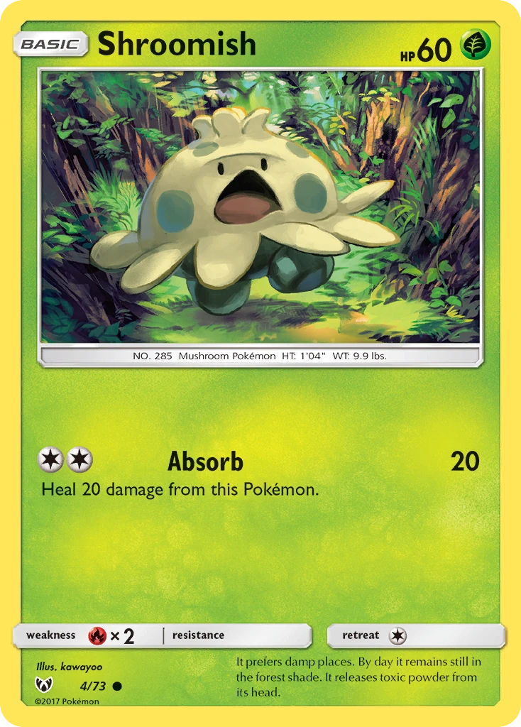 4-RH Shroomish – Shining Legends