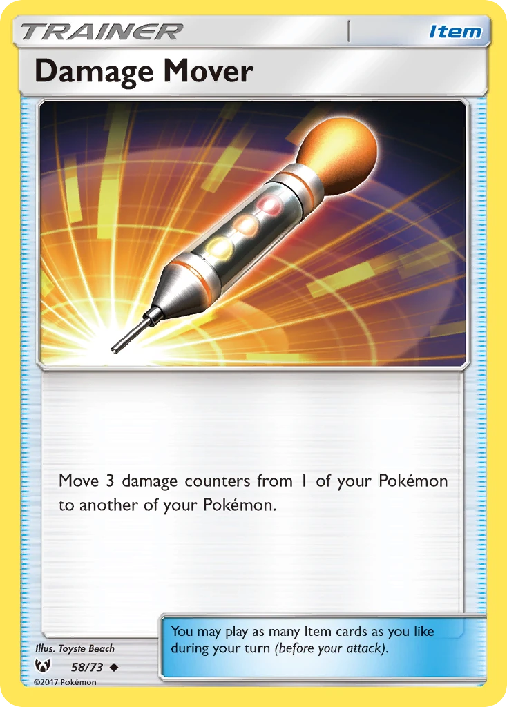 58-RH Damage Mover – Shining Legends