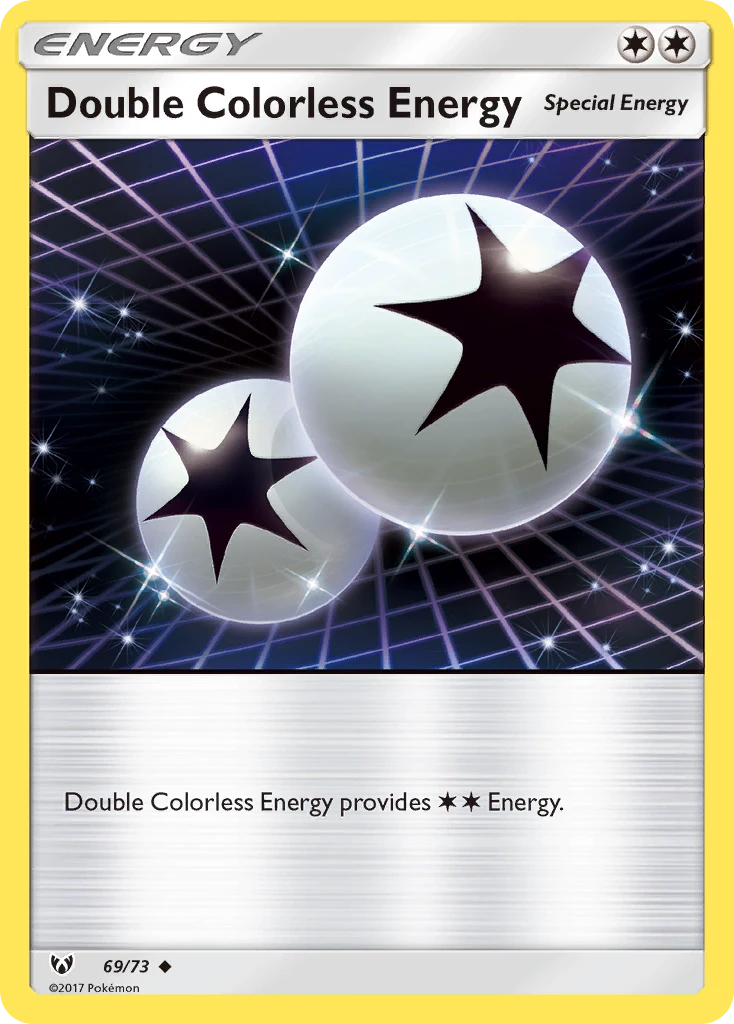 69-RH Double Colorless Energy – Shining Legends