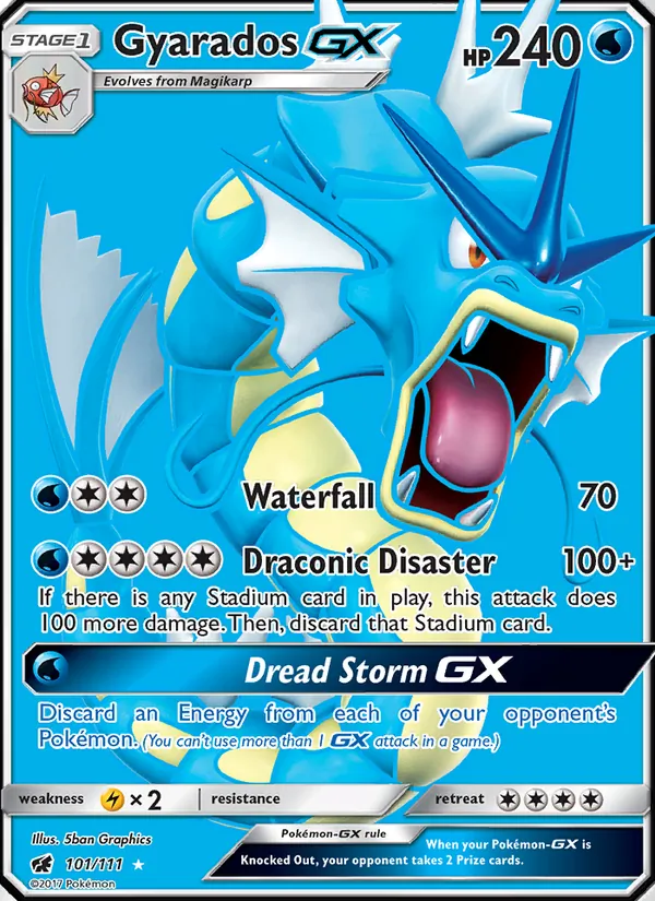 101 Gyarados GX – Crimson Invasion