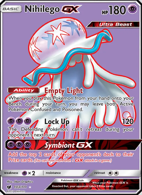 103 Nihilego GX – Crimson Invasion