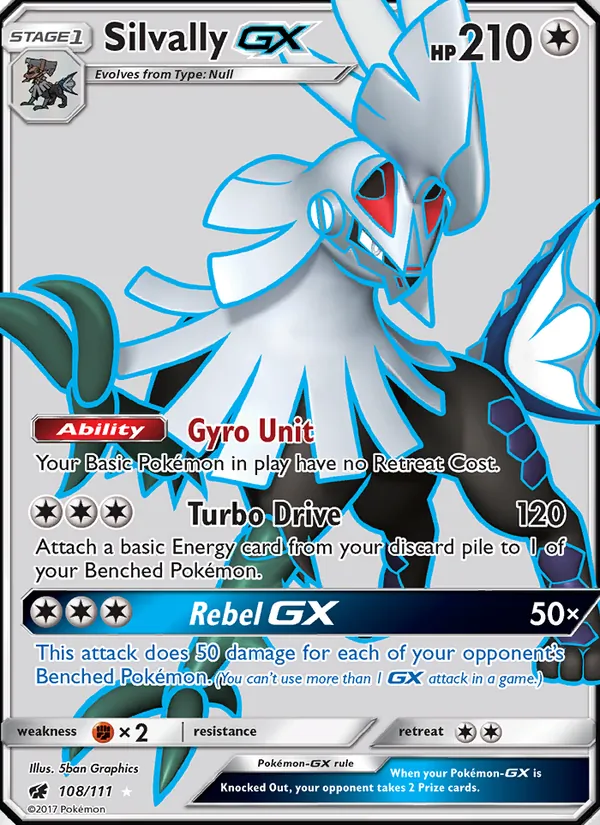 108 Silvally GX – Crimson Invasion