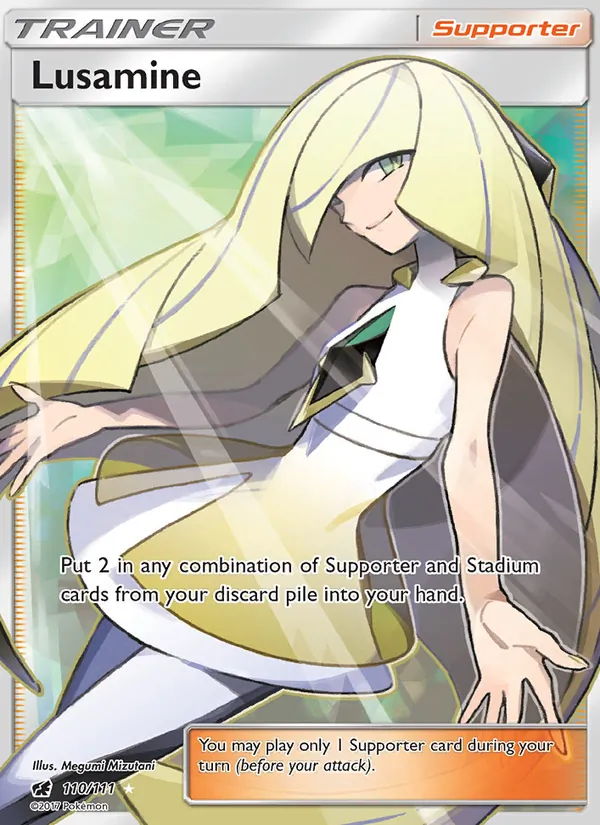 110 Lusamine – Crimson Invasion