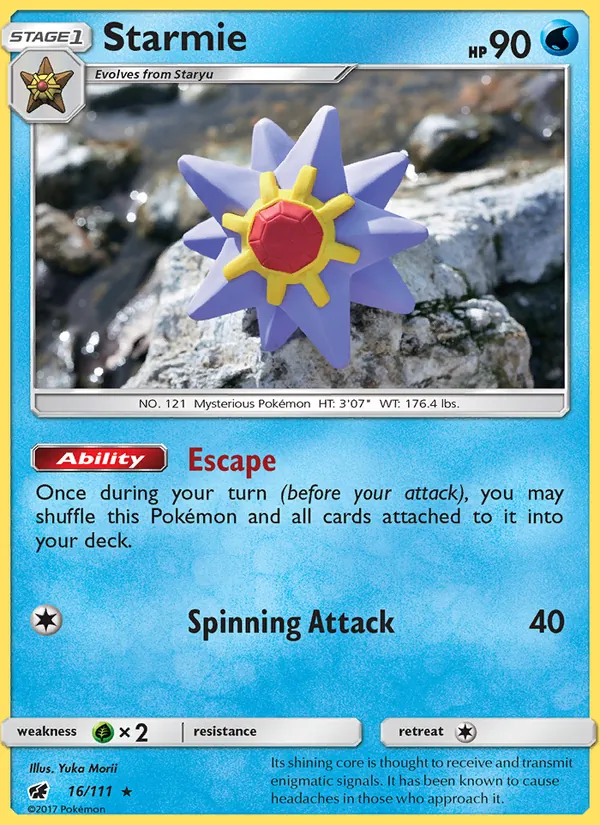 16 Starmie – Crimson Invasion