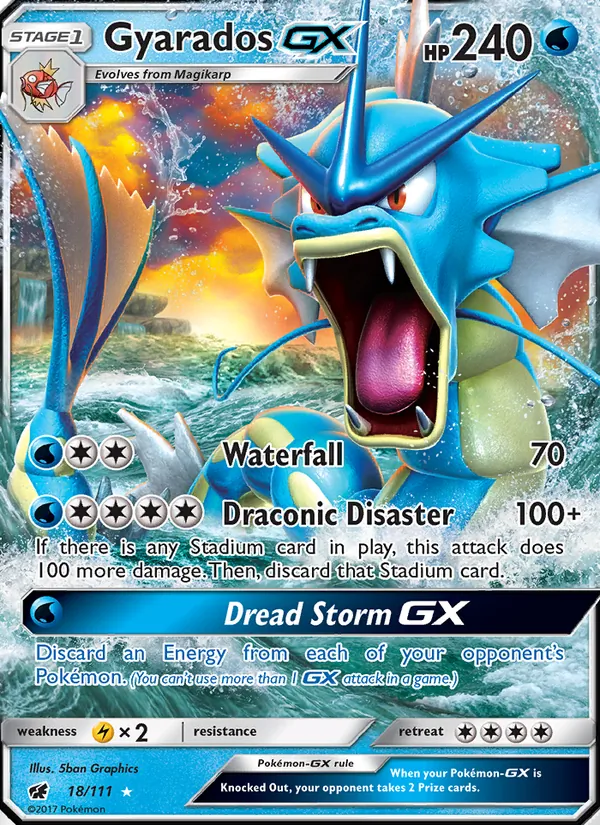 18 Gyarados GX – Crimson Invasion