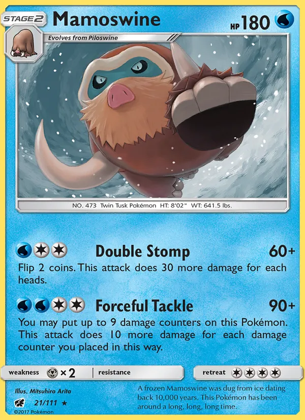 21 Mamoswine – Crimson Invasion