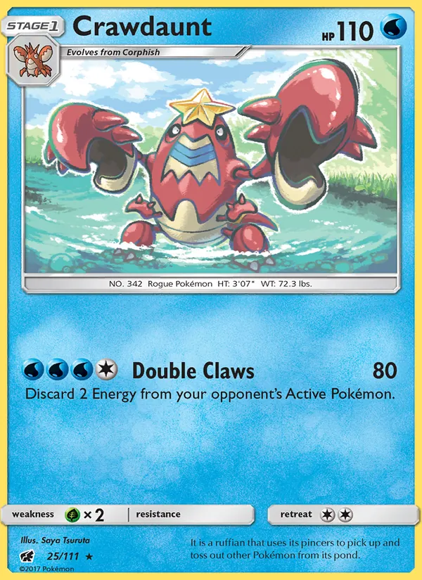 25 Crawdaunt – Crimson Invasion