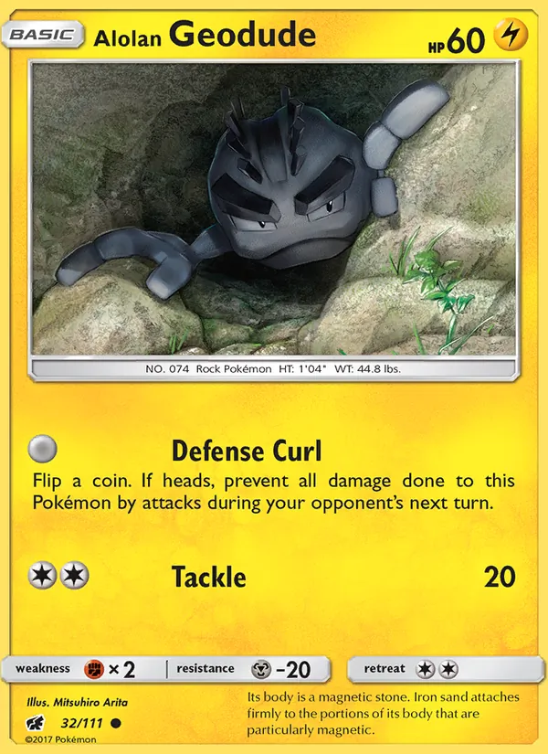 32 Alolan Geodude – Crimson Invasion