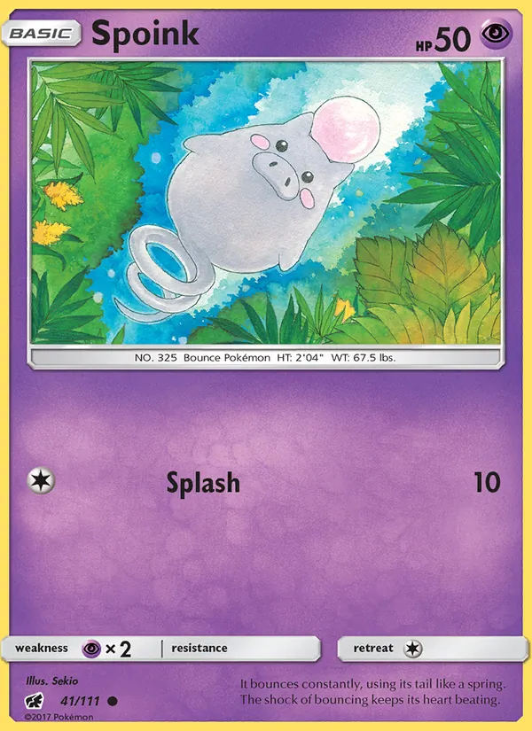 41 Spoink – Crimson Invasion
