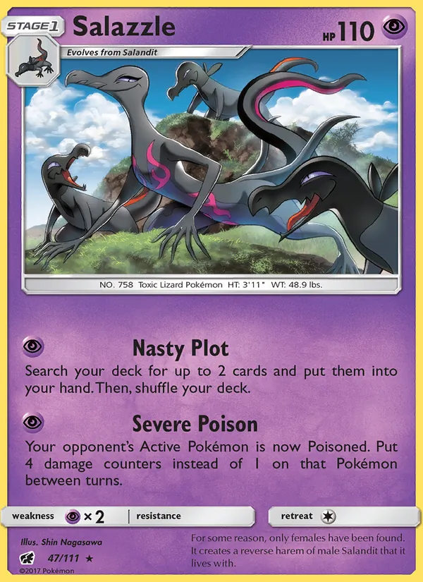 47 Salazzle – Crimson Invasion