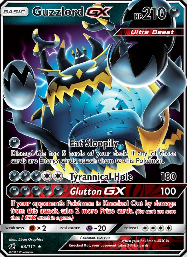 63 Guzzlord GX – Crimson Invasion