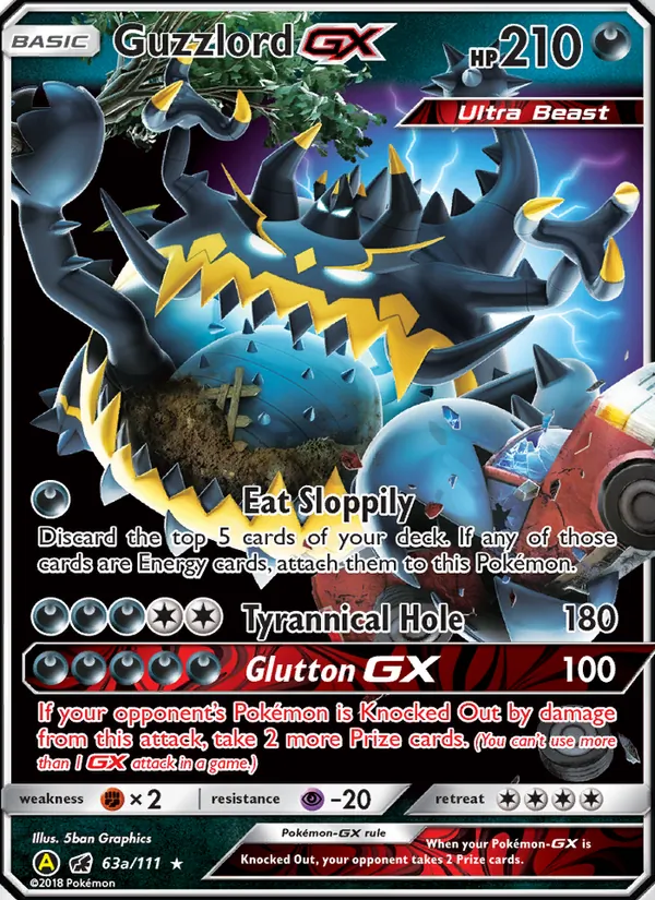 63a Guzzlord-GX – Crimson Invasion