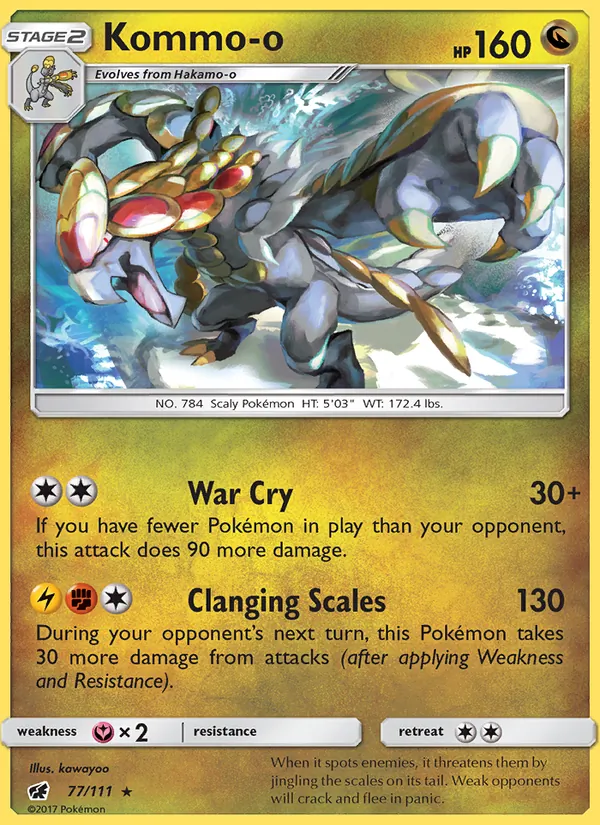 77 Kommo-o – Crimson Invasion