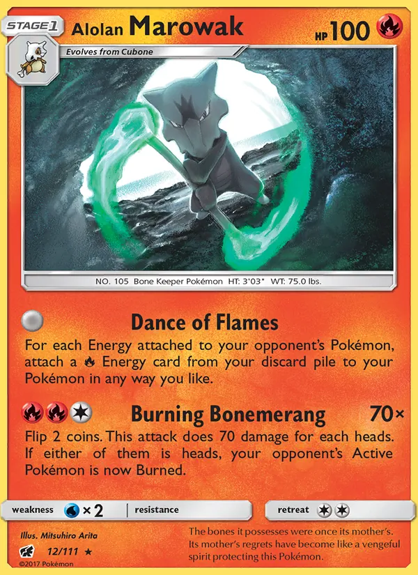 12-RH Alolan Marowak – Crimson Invasion