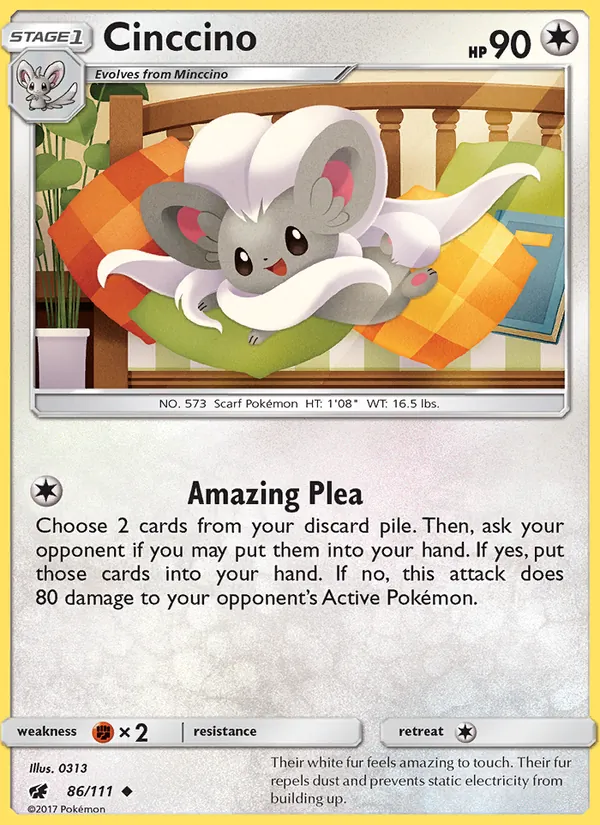 86-RH Cinccino – Crimson Invasion
