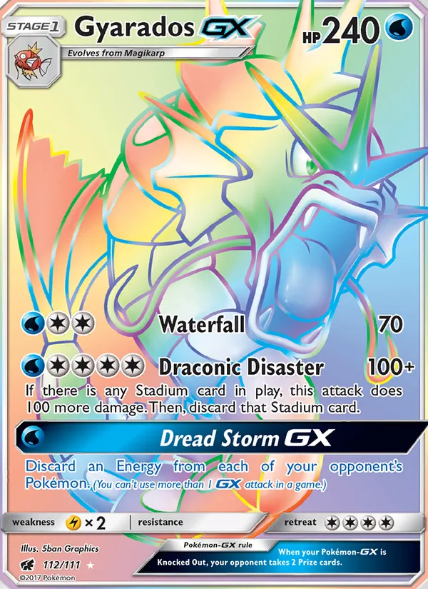 112 Gyarados GX – Crimson Invasion