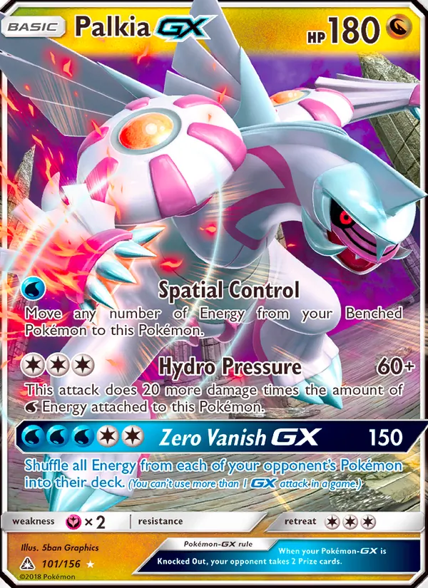 101 Palkia GX – Ultra Prism
